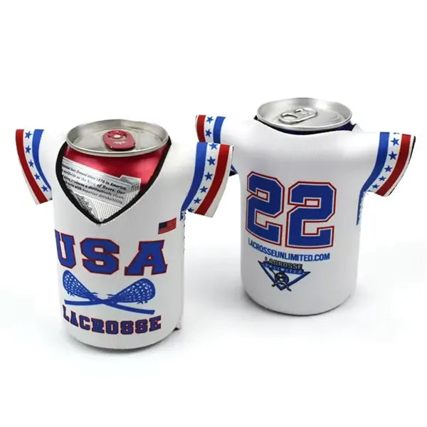 Neoprene t-shirt clothes can cooler holder