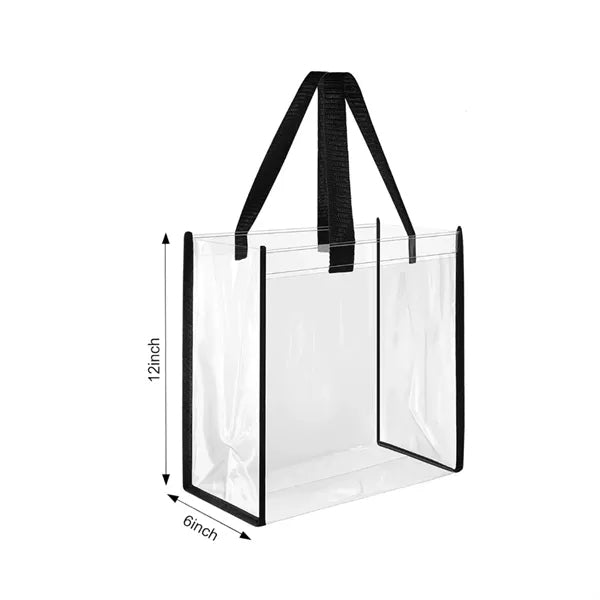 Clear Stadium Tote Bag