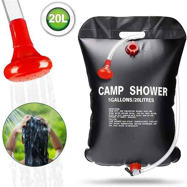 Outdoor Solar Shower Bag