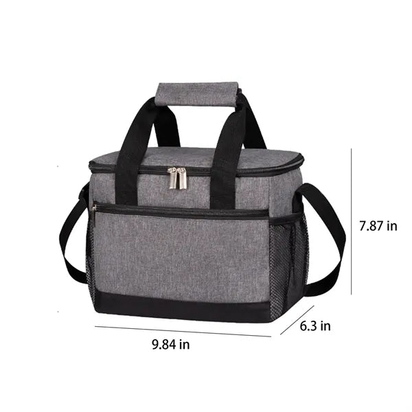 Oxford Insulated Cooler Lunch Bag For Outdoor Travel Picnic