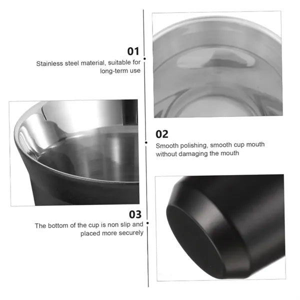 Mini Double Wall Stainless Steel Coffee Cup For Outdoor