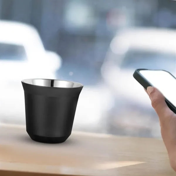 Mini Double Wall Stainless Steel Coffee Cup For Outdoor