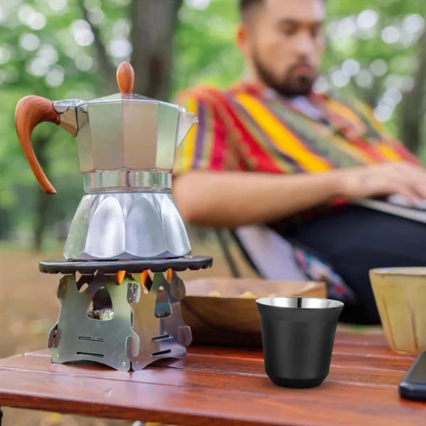 Mini Double Wall Stainless Steel Coffee Cup For Outdoor