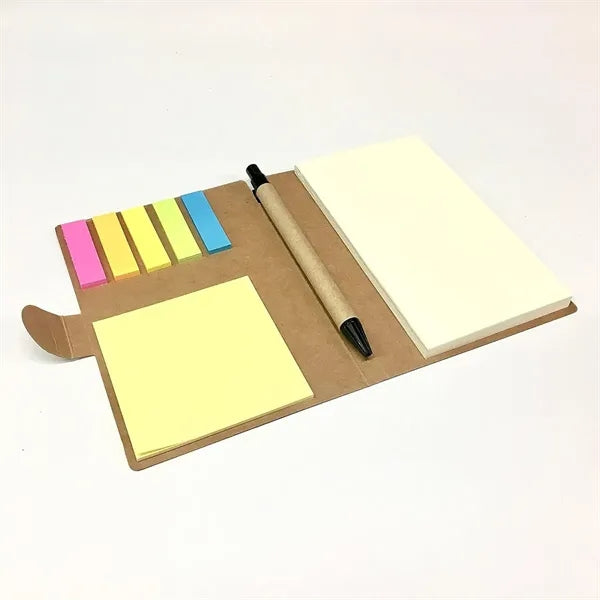 Small Pocket Notebook with Pen Holder