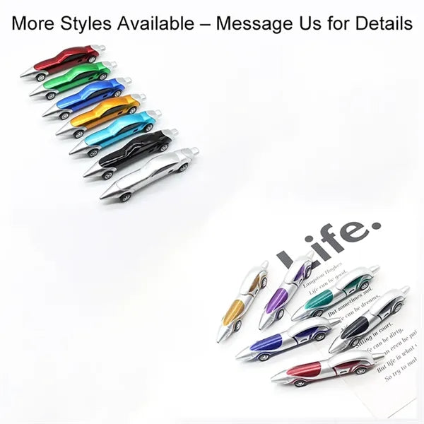 Racing Car Shape Ballpoint Pen Promo Gift