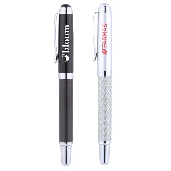 Obsidian Roller Brass Cap-off Rollerball Pen