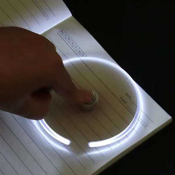 4-In-1 Spinner Stylus Ballpoint Pen With LED Light
