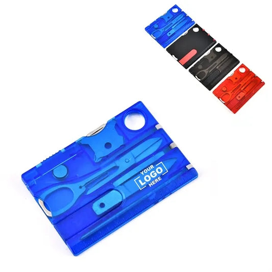 12-in-1 Stainless Steel Card Tool