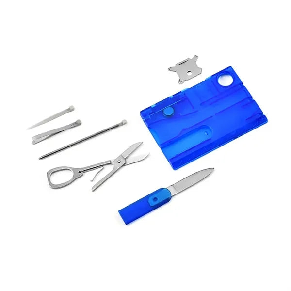 12-in-1 Stainless Steel Card Tool