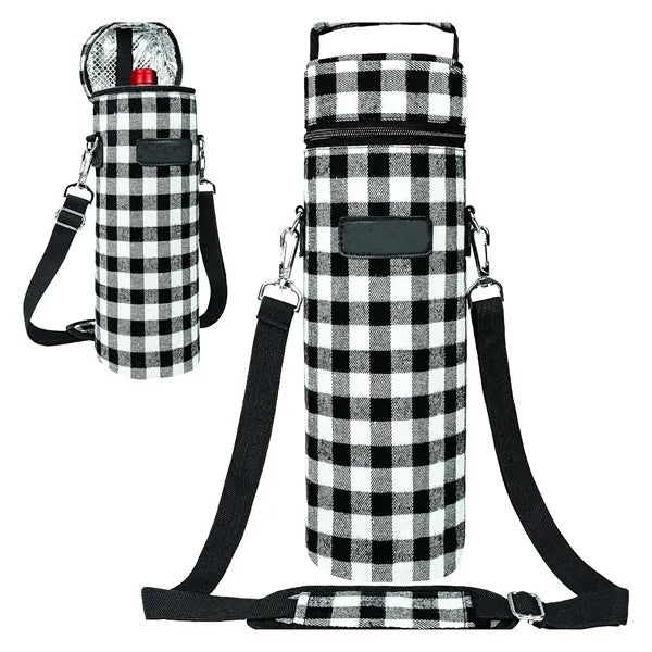 Insulated Wine Cooler Carrier Tote Bag
