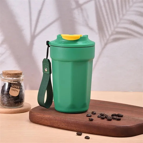15oz Thermos Cup Travel Mug with Wristlet