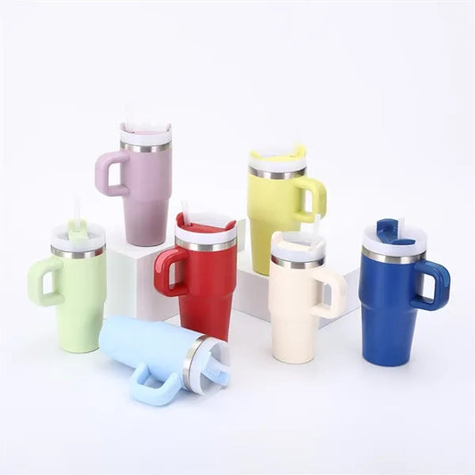 304 Stainless Steel 20oz Handle-Equipped Mug