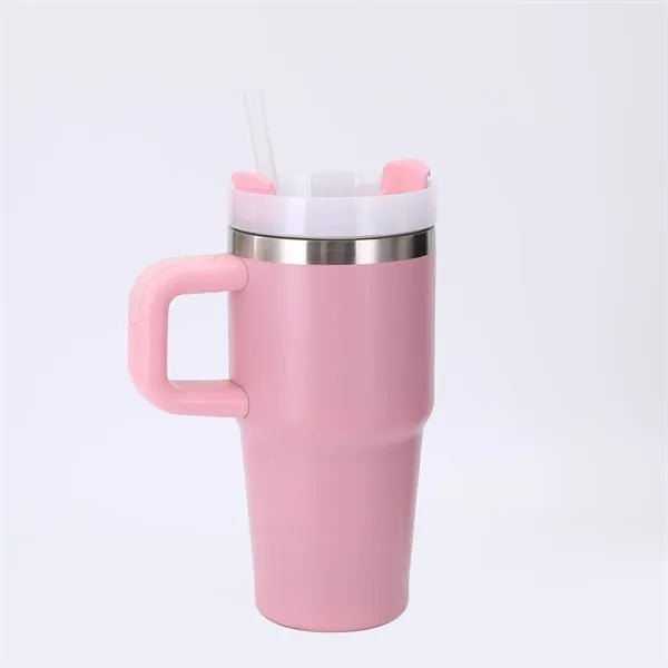 304 Stainless Steel 20oz Handle-Equipped Mug