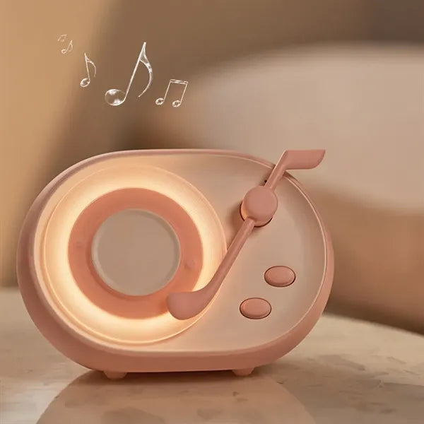 Streamed Vinyl Player Bluetooth Speaker Nightlight