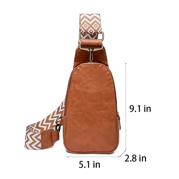 Vintage Crossbody Chest Bag Waist Pouch