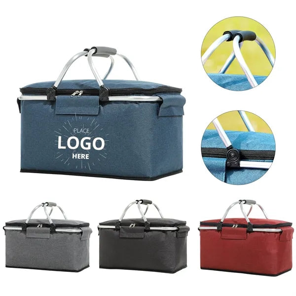 Collapsible Insulated Picnic Basket
