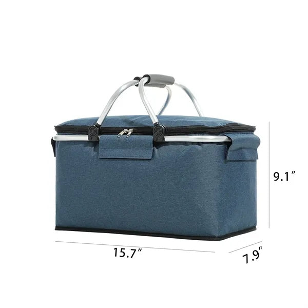 Collapsible Insulated Picnic Basket