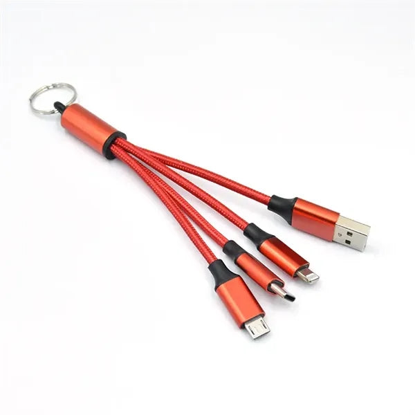 Portable 3 in 1 multi Charging Cable