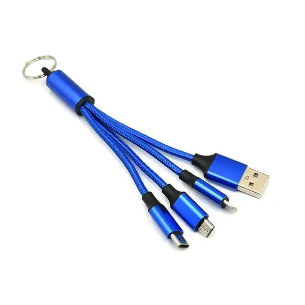 Portable 3 in 1 multi Charging Cable