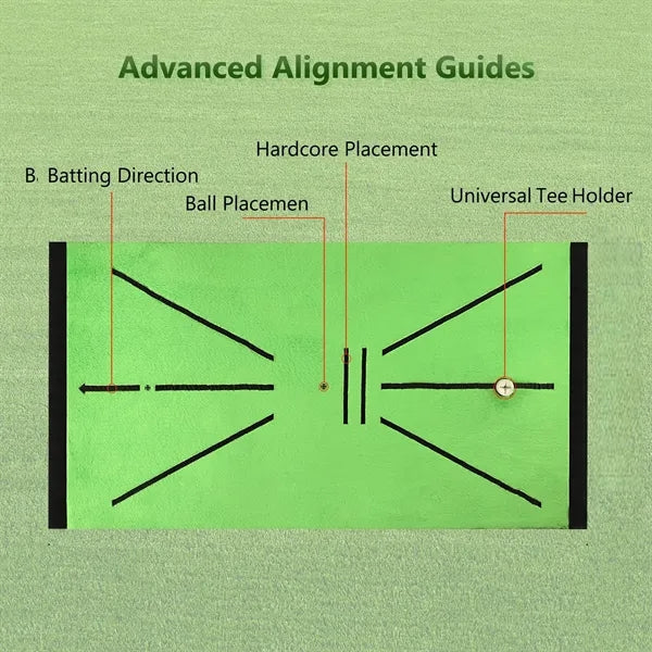 Golf Hitting Swing Mat Free Shipping