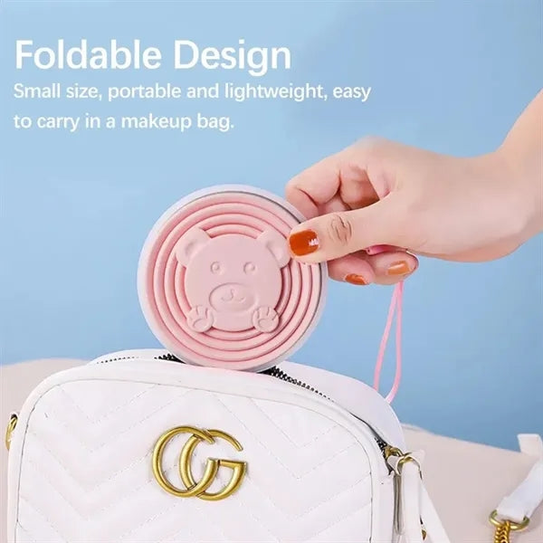 Portable Collapsible Silicone Travel Mug 9oz