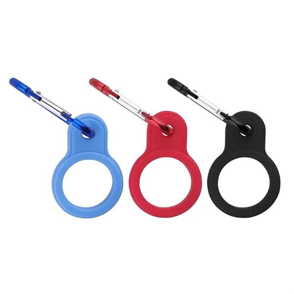 Ilicone Water Bottle Buckle Holders with Hook