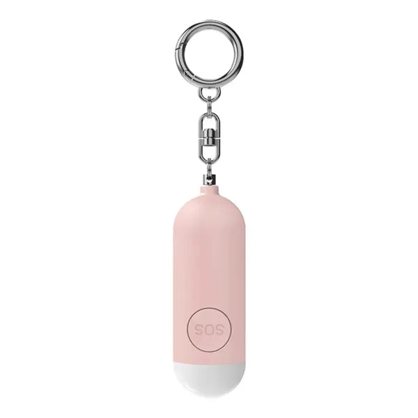 Personal Safety Alarm Keychain with LED Light
