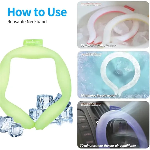 Neck Cooler Ice Ring Pack