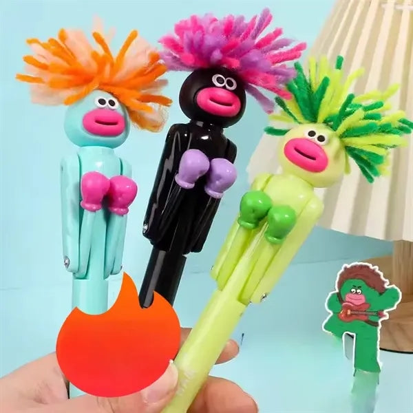 Funny Novelty Robot Boxing Ballpoint Pen