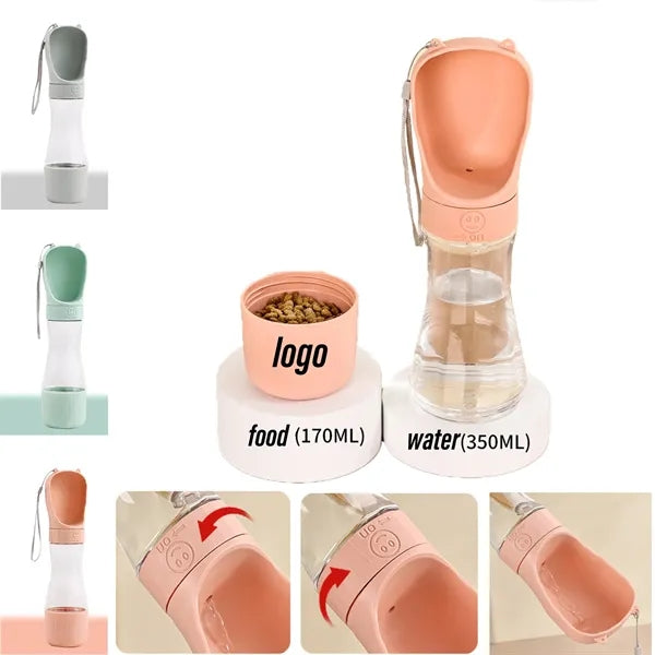 Portable Pet Water Bottle for Outdoors