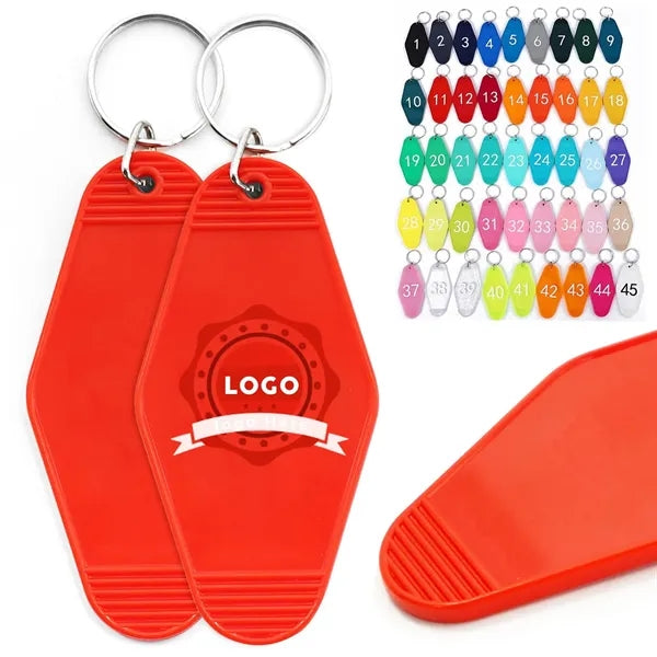 Vintage Plastic Diamond Key Tag