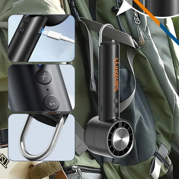 Hadley Ice Cooling Carabiner Handheld Fan
