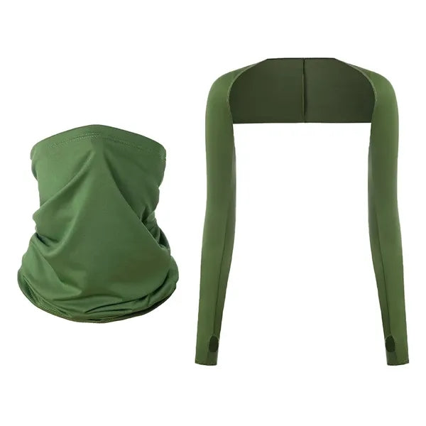 Cooling Shawl Neck Gaiter Set