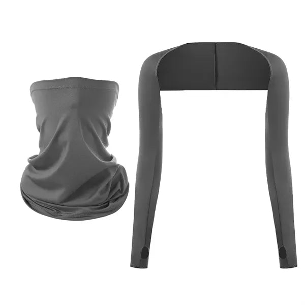 Cooling Shawl Neck Gaiter Set