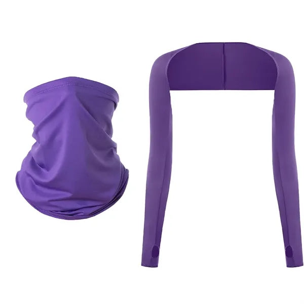 Cooling Shawl Neck Gaiter Set