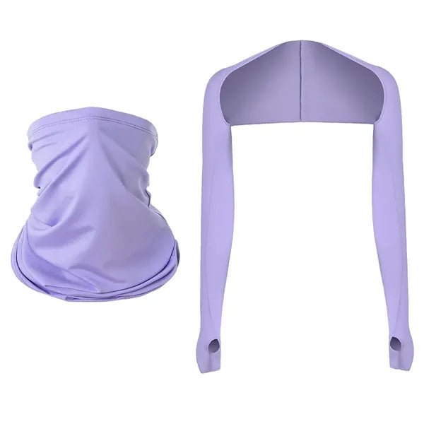 Cooling Shawl Neck Gaiter Set
