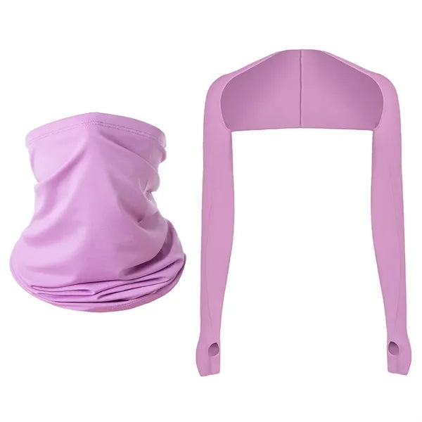 Cooling Shawl Neck Gaiter Set