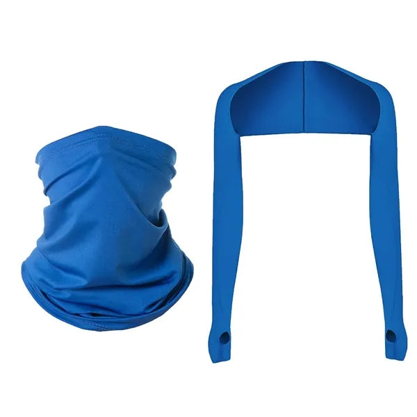 Cooling Shawl Neck Gaiter Set