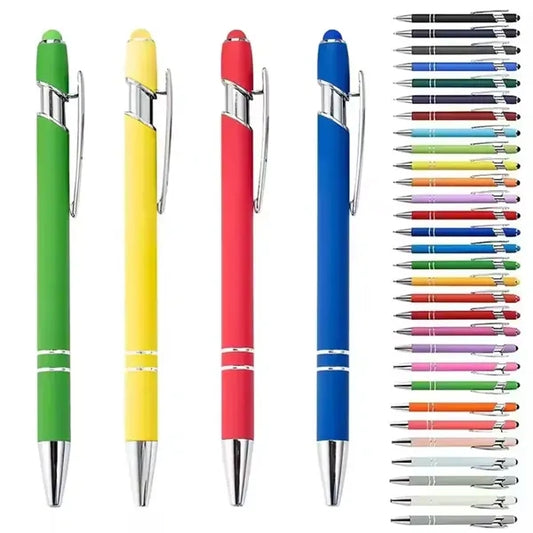 Pen With Soft Rubberized Grip