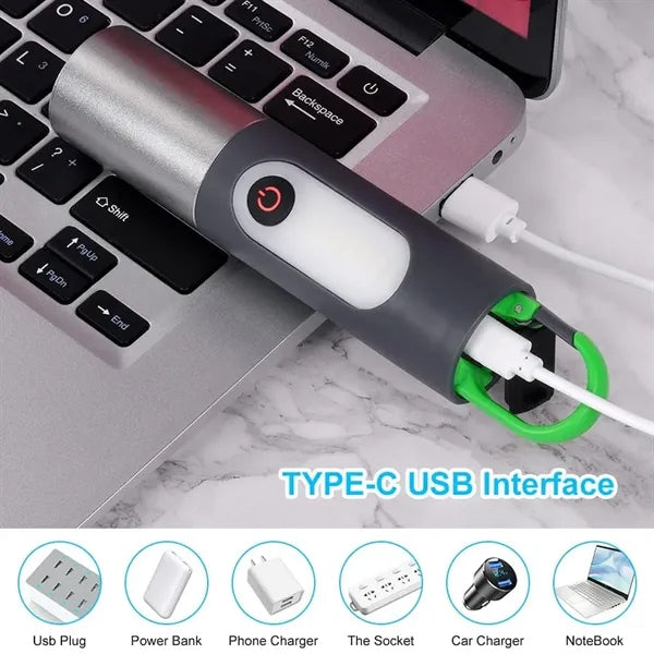 Outdoor Portable Multi-Function Lighting Flashlight