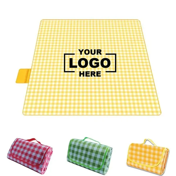 Plaid Foldable Picnic Mat