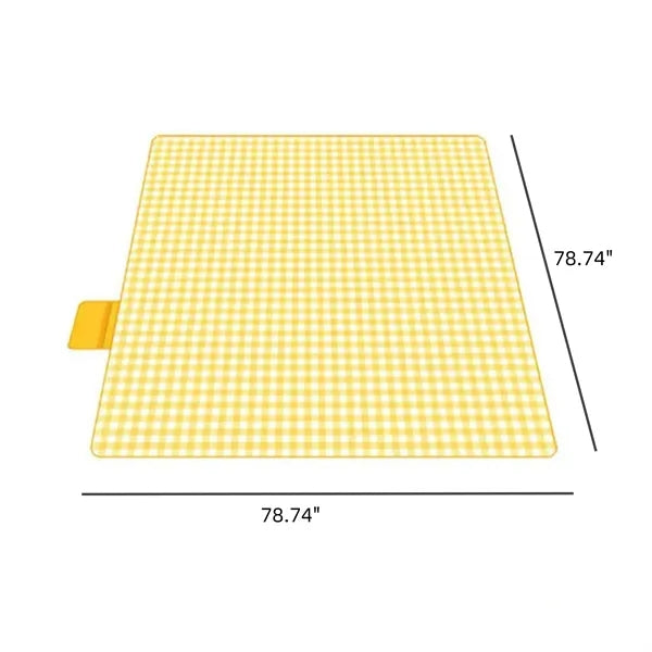 Plaid Foldable Picnic Mat