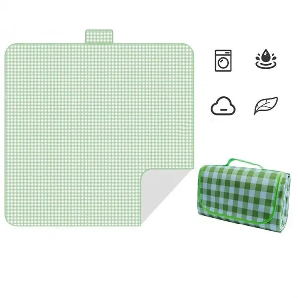 Plaid Foldable Picnic Mat