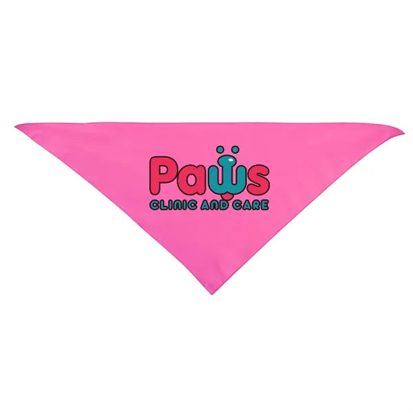 Large Triangle rPET Pet Bandana