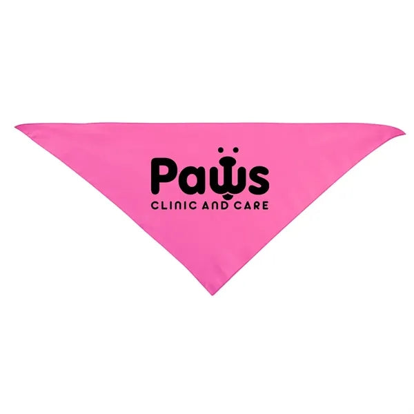 Large Triangle rPET Pet Bandana