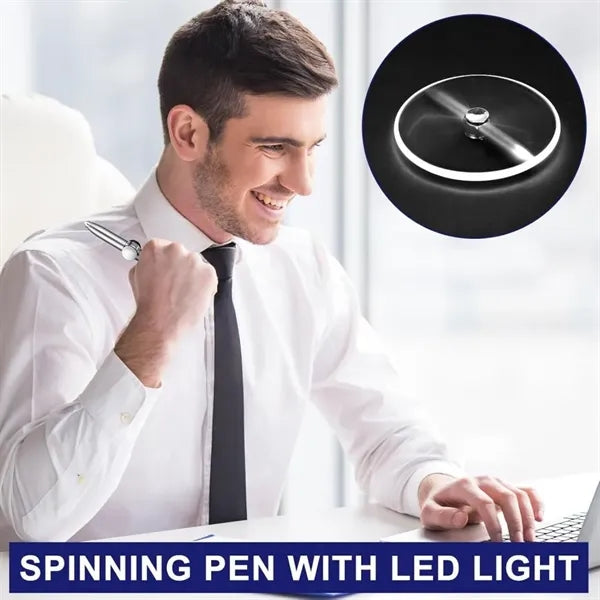 Fidget Spinning Pen with LED Light