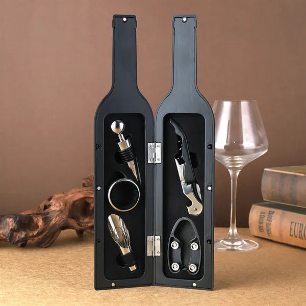 Red Wine Bottle Opening Five-Piece Tool Box