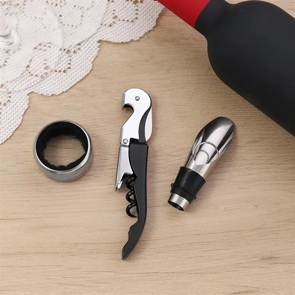 Red Wine Bottle Opening Five-Piece Tool Box