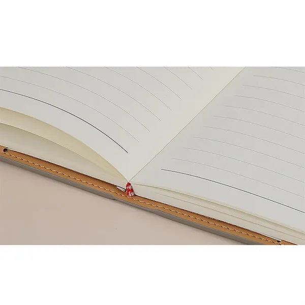 Magnetic A5 Leather Study Notepad Notebook