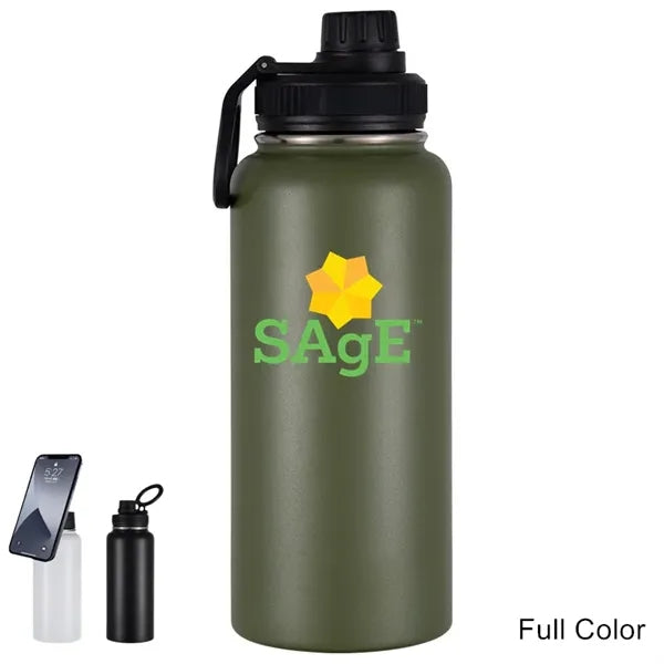 12oz to 64oz Vacuum Wide Mouth Stainless Steel Bottle